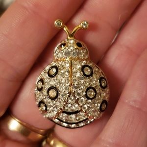 Swarovski ladybug